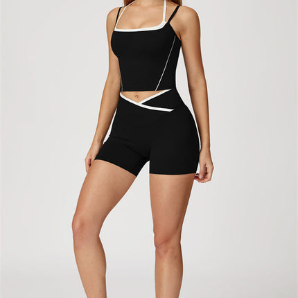 The Radiant Crop Top Shorts 2-Piece Set