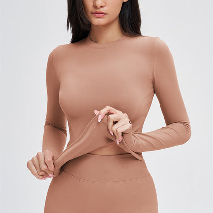 The Whim Long Sleeve T-shirt Shorts 2-Piece Set