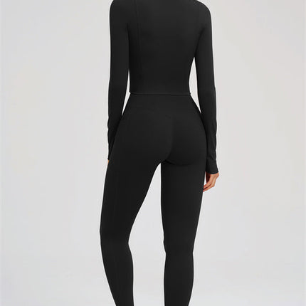 The Sizzle Zip Jacket Sports Bra Leggings 3-Piece Set