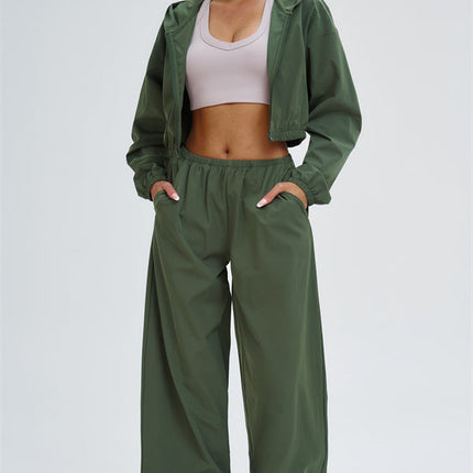 The Svelte UV protection Crop Hoodie