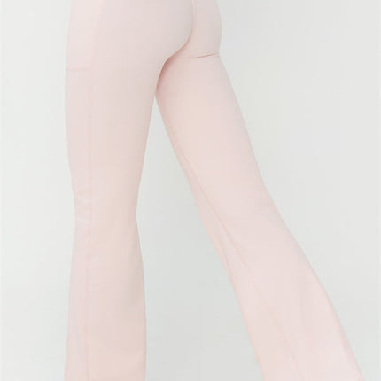 The BoldFit Crop Top Flared Leggings 2-Piece Set
