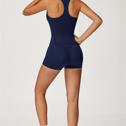 The Glacier Crop Tank Shorts 2-Piece Set