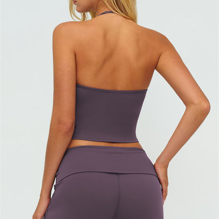The Twirl Halter Tank Top