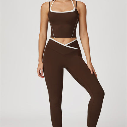 The Radiant Crop Top Leggings 2-Piece Set