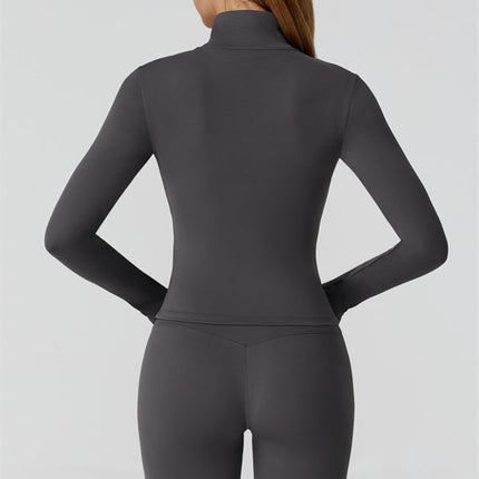 The Venus Zip Top Sports Bra Leggings 3-Piece Set