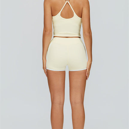 The Whisper Crop Top Shorts 2-Piece Set