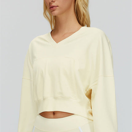 The Whisper V-Neck Hoodie
