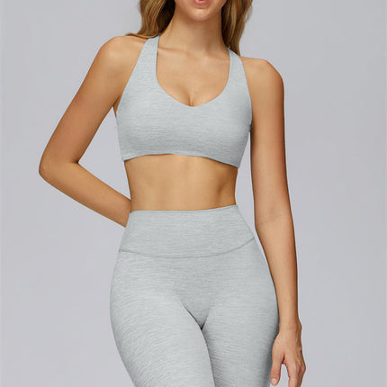 The Radiance Racerback Sports Bra Leggings 2-Piece Set