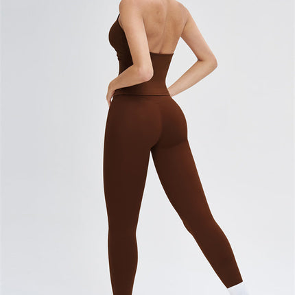 The Stride Crop Top Isabella Leggings 2-Piece Set