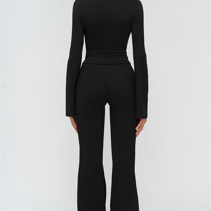 The BoldFit Jacket Flared Leggings 2-Piece Set