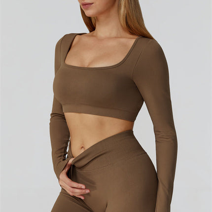 The Reign Long Sleeve Crop Top