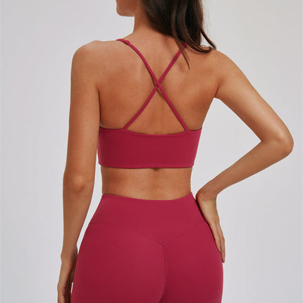 The Kinetic Cross Back Sports Bra