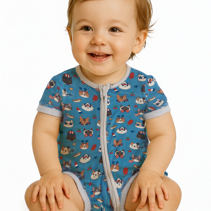 Freedom Cats (Romper)