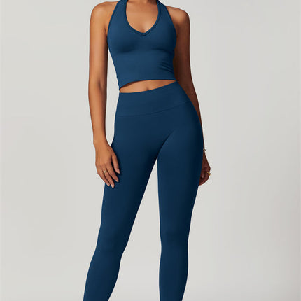 The Delight Halter Top Leggings 2-Piece Set