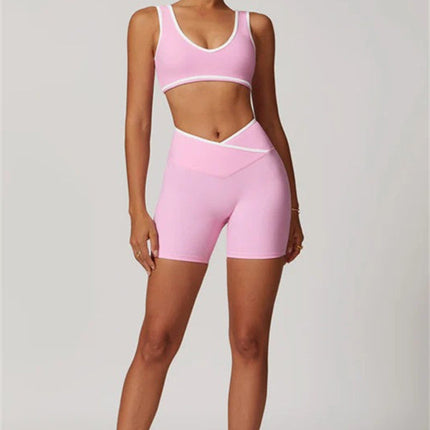 The Stamina Sports Bra Shorts 2-Piece Set