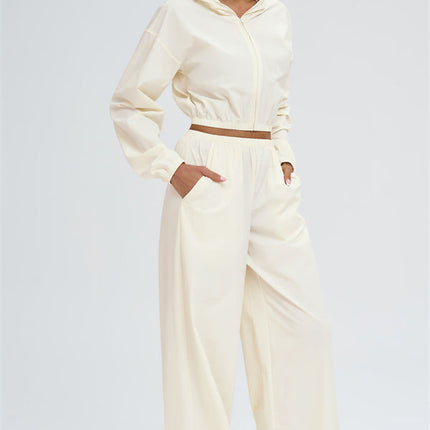 The Svelte UV protection Crop Hoodie