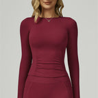 Burgundy / S