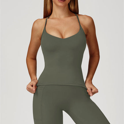 The Propel Crop Top Flared Leggings 2-Piece Set