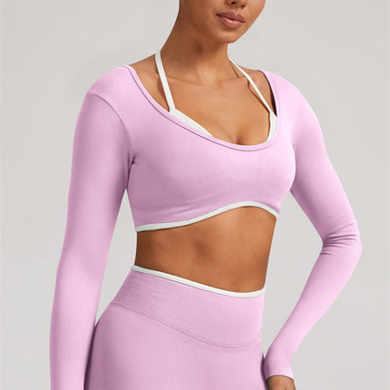 The Elevate New Long Sleeve Crop top