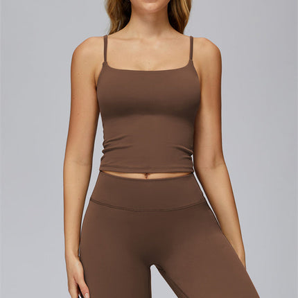 The FlexCore Crop Tank Flared Leggings 2-Piece Set