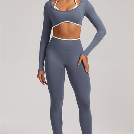 The Elevate New Long Sleeve Crop top