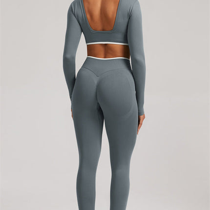 The Elevate Long Sleeve Crop top