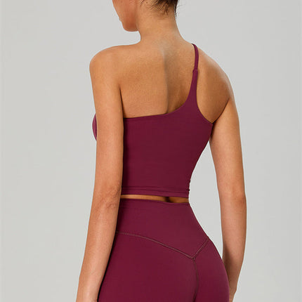 The Jewel One-Shoulder Crop Top