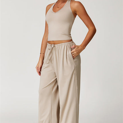 The Sprint Halter Tank Top