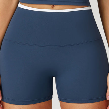 The Quest Cross Back Crop Top Shorts 2-Piece Set