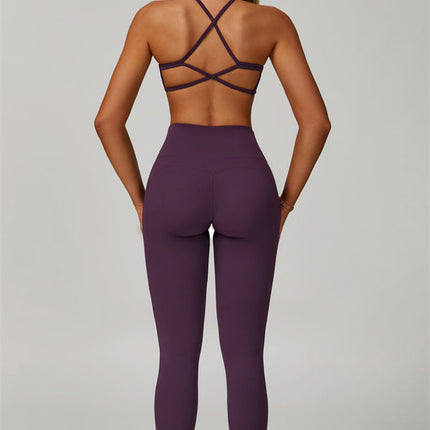 The Bold Cross Back Sports Bra