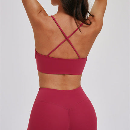 The Kinetic Cross Back Sports Bra