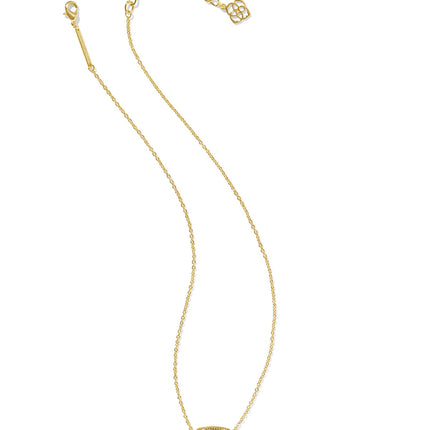 Kendra Scott Elisa Pendant Necklace - 14k Gold Plated Delicate Fashion Jewelry for Women
