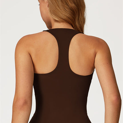 The Glacier Crop Tank Flared Leggings 2-Piece Set