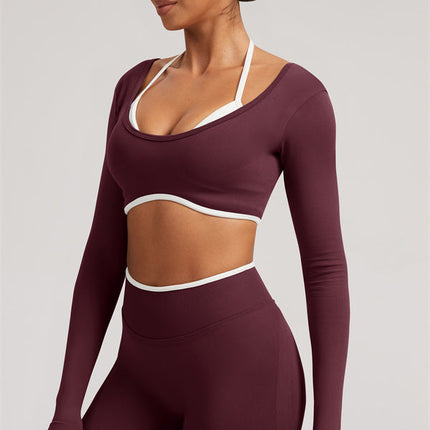 The Elevate Long Sleeve Crop top