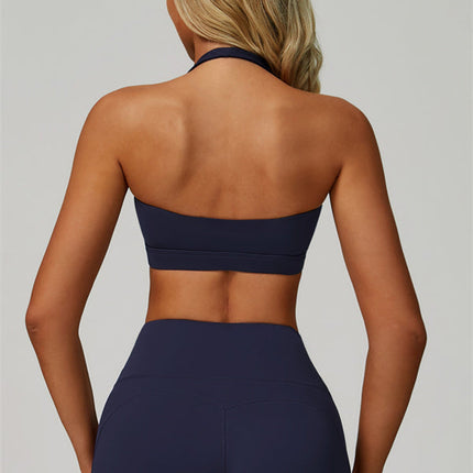 The Bold Halter Sports Bra Shorts 2-Piece Set