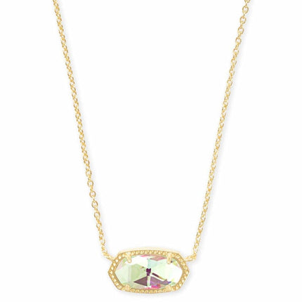 Kendra Scott Elisa Pendant Necklace - 14k Gold Plated Delicate Fashion Jewelry for Women