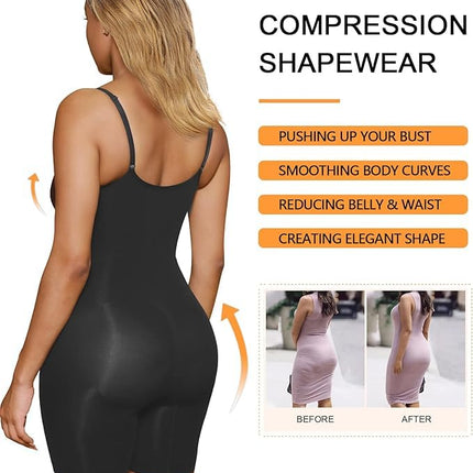 Women's Shapewear Bodysuit Tummy Control Seamless Body Shaper