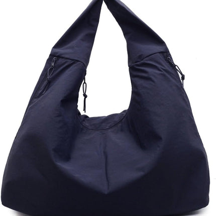 Women Slouchy Hobo Bag - Large Nylon Shoulder Crossbody Tote Handbag