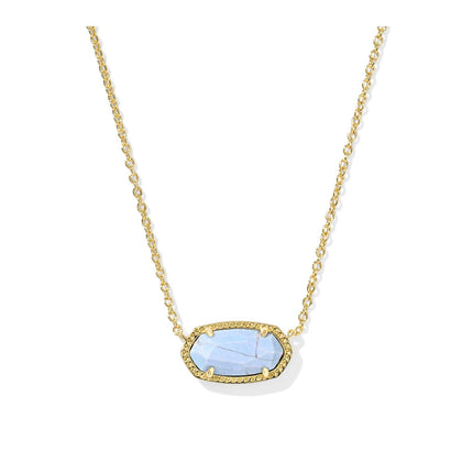 Kendra Scott Elisa Pendant Necklace - 14k Gold Plated Delicate Fashion Jewelry for Women