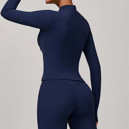 The Refresh Jacket Sports Bra Flared Leggings 3-Piece Set