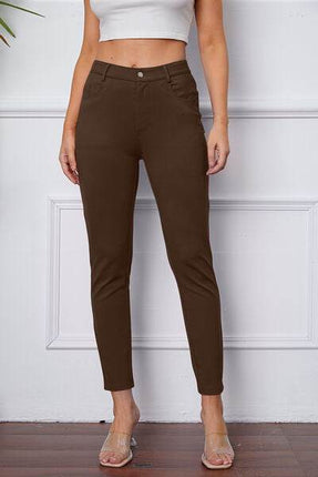 Basic Bae Stretch Stitch Women Pants