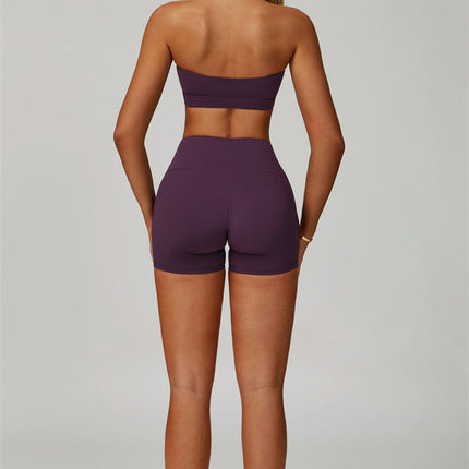 The Bold Halter Sports Bra Shorts 2-Piece Set