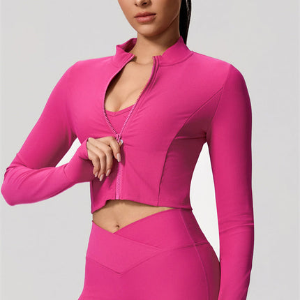 The Daze Zip Jacket Sports Bra Flared Leggings 3-Piece Set