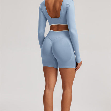 The Elevate Long Sleeve Crop top