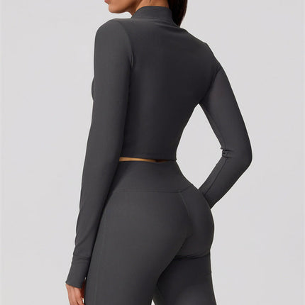 The Daze Zip Jacket Sports Bra Flared Leggings 3-Piece Set