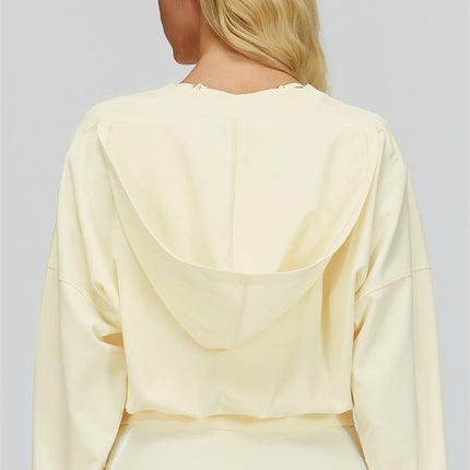 The Whisper V-Neck Hoodie