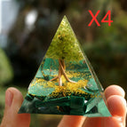 Green tree / 4PCS