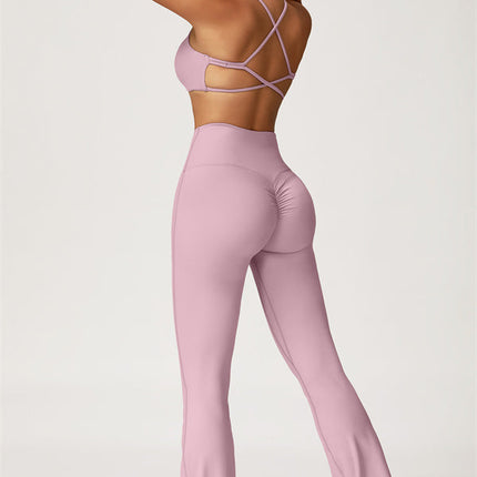 The Lily Sports Bra Flared Leggings 2-Piece Set