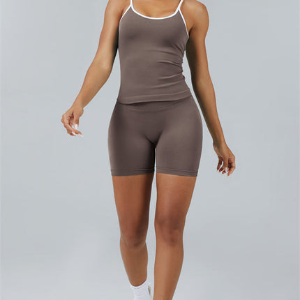 The Elevate New Crop Top Shorts 2-Piece Set