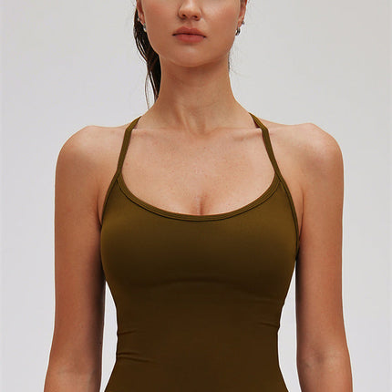 The Svelte Cross Back Tank Top Leggings 2-Piece Set